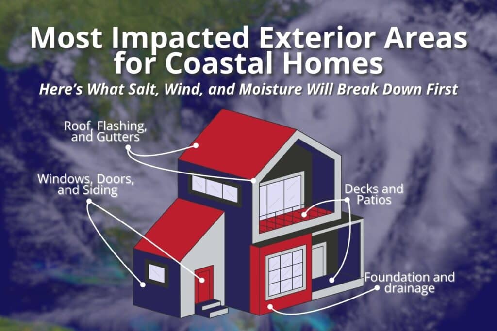 why exterior home cleaning is important for coastal homes